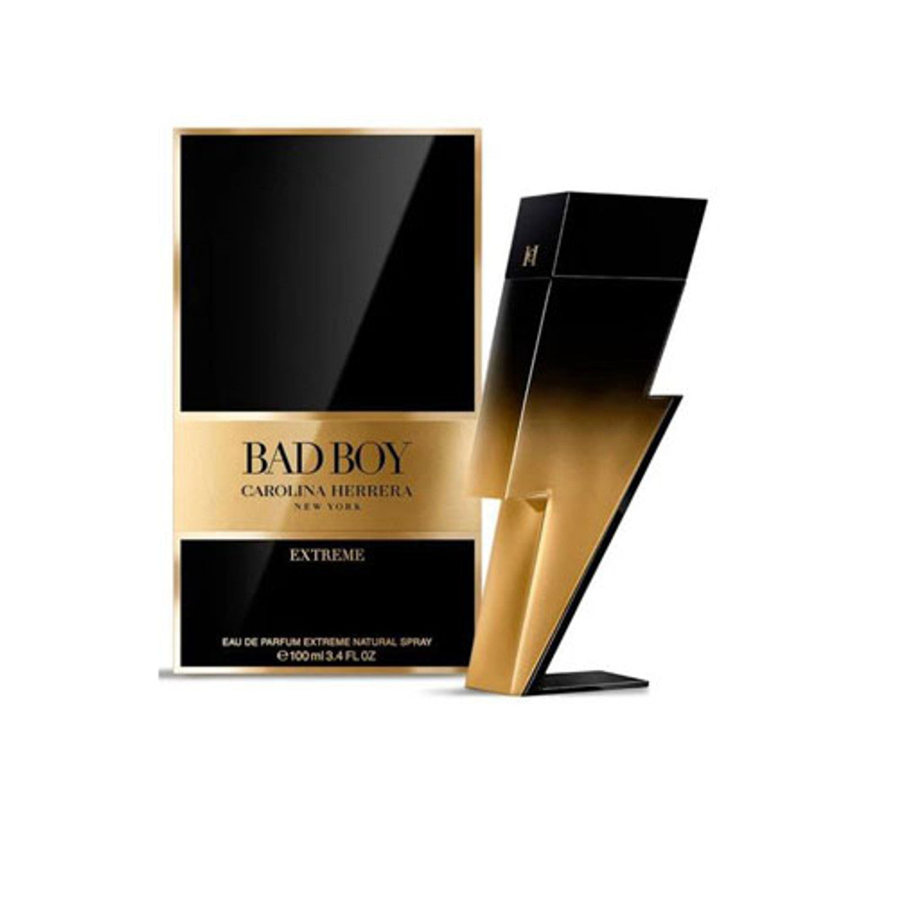 CAROLINA HERRERA CH BAD BOY EXTREME MEN 3.4 OZ EDP SP