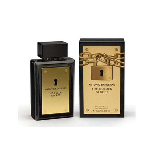 ANTONIO BANDERAS GOLDEN SECRET MEN 3.4 OZ EDT SP