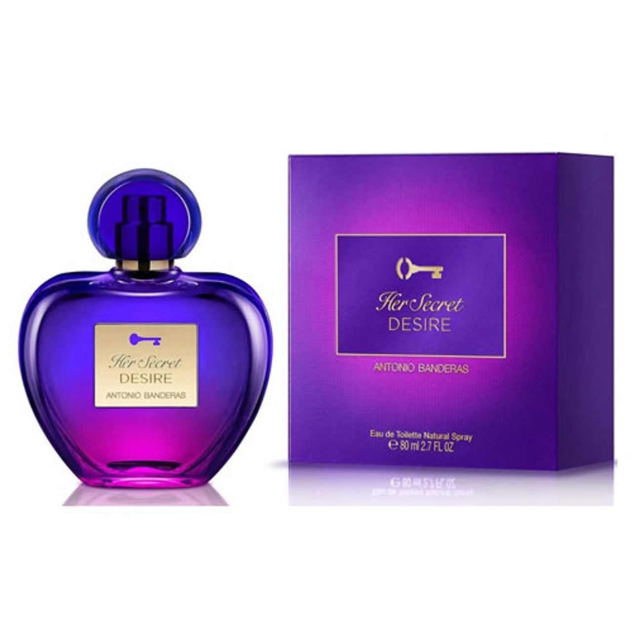 ANTONIO BANDERAS HER SECRET DESIRE WOMEN 2.7 OZ EDT SP