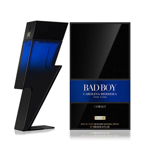 CAROLINA HERRERA BAD BOY COBALT EAU PARFUM ELIXIR MEN 3.4 OZ