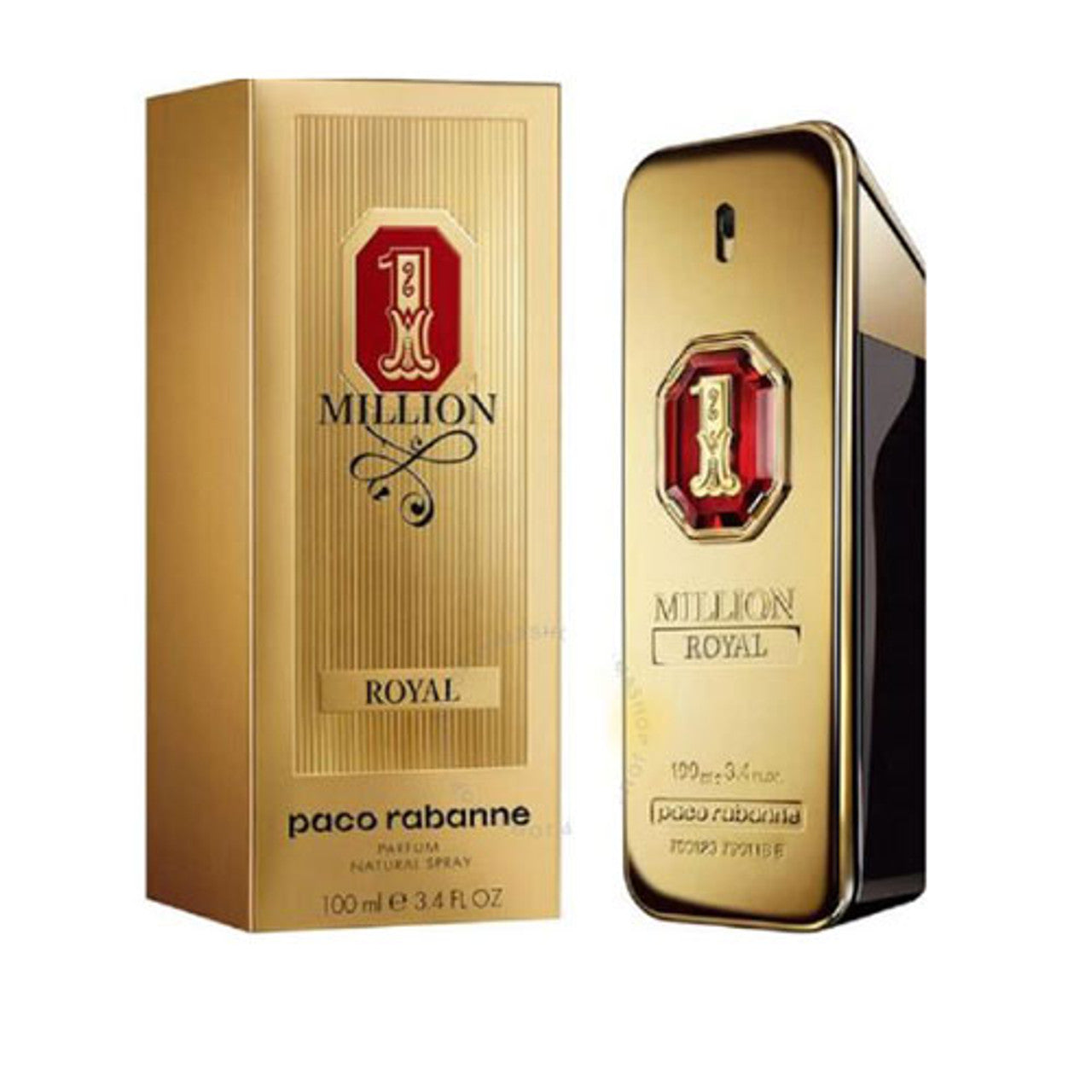 PACO RABANNE ONE MILLION ROYAL PARFUM MEN 3.4 OZ EDP SP
